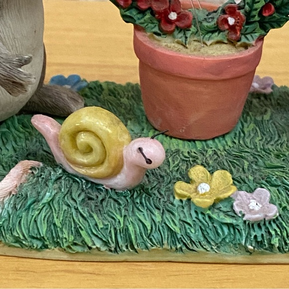 Vintage Fitz Floyd Charming Tails “Keeping Our Love Alive” Ceramic Mice Figurine - Picture 11 of 15